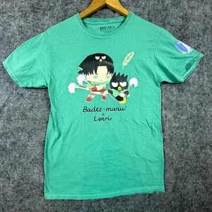 Hello Kitty & Friends BoxLunch T-Shirt Unisex S Attack On Titan Badtz-Maru Levi‎